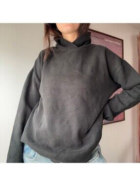 Polo Ralph Lauren Sport Black Cotton Sweatshirt Size L